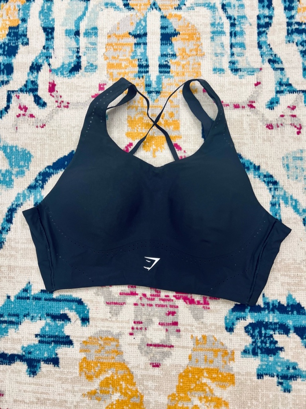 NWOT Gymshark Sports Bra- Seamless Supportive, Black- Medium